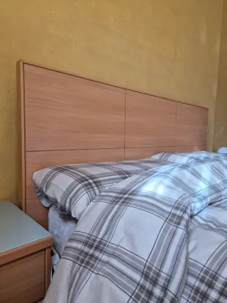 Conjunto Muebles Dormitorio de Madera.