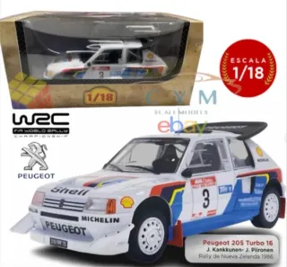 Peugeot 205 Turbo 16 E2 - J. Kankkunen 1/18