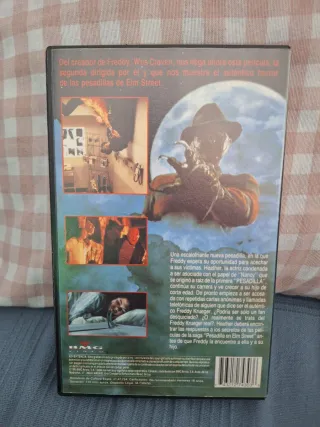 La Nueva Pesadilla VHS Freddy Kruger
