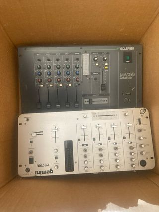 Ecualizador, Mezclador Ecler MAC551 y más