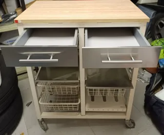Carrito de cocina con ruedas