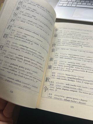 Manual de escritura de los caracteres chinos