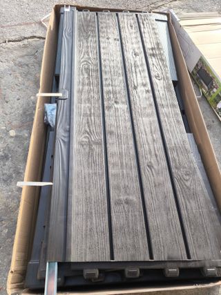 Keter brushwood Arcón exterior, Baúl almacenaje, 454L