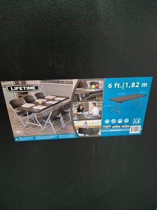 Mesa plegable 182x76cm LIFETIME
