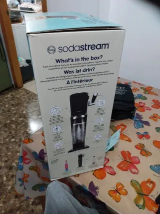 Máquina Sodastream Art + 2 cargas