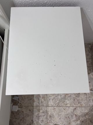 2x 30€ Mesitas de Noche Malm Ikea Blanca