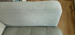 Sofá 2 plazas verde claro