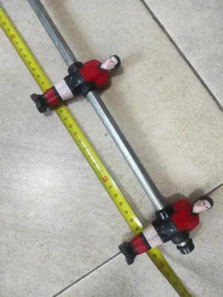 Perchero de futbolín