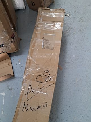 Amazon Basics medianas Hamaca de tela con soporte, Abigarrado, 300 x 117 x 100 cm