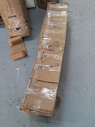 Amazon Basics medianas Hamaca de tela con soporte, Abigarrado, 300 x 117 x 100 cm