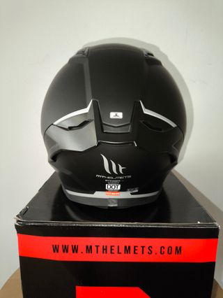 Casco MT Stinger 2 Negro Mate. Talla M.