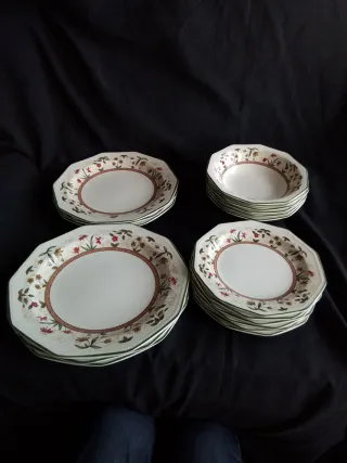 Vajilla Churchill 18 piezas porcelana