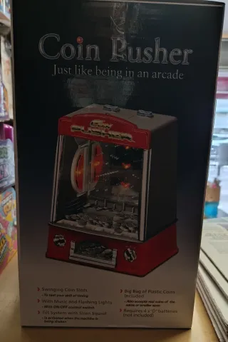 Coin Pusher con Luces y Sonido
