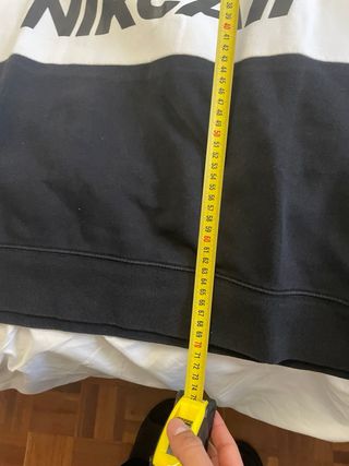 Sudadera Nike Air Negra y Blanca