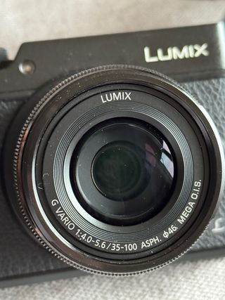 Cámara mirrorless Lumix GX8 + 2 objetivos