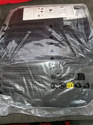 Cojín Lumbar Silla Oficina Negro