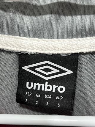 Sudadera Umbro Hombre Gris y Rosa
