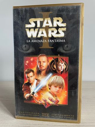 Star Wars: La Amenaza Fantasma VHS