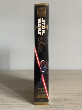 Star Wars: La Amenaza Fantasma VHS