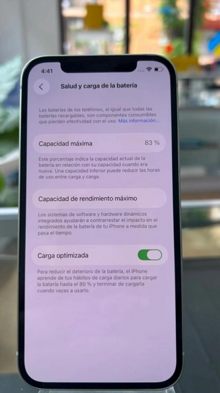 iPhone 12 Verde 128GB Batería 83%