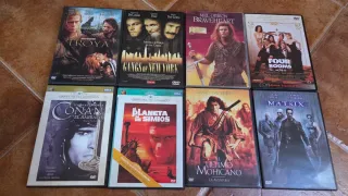 Lote 8 Películas DVD Aventuras