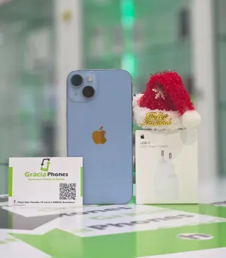 iPhone 14 128GB Azul Semi-Nuevo (TIENDA)