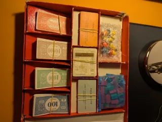 Monopoli Brevettato Società Anni 50 Raro Vintage