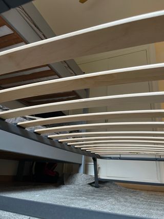 Somier Plegable Madera-Metal. Perfecto para litera