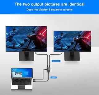 Duplicador / Splitter HDMI 2.0. 4K 60Hz.