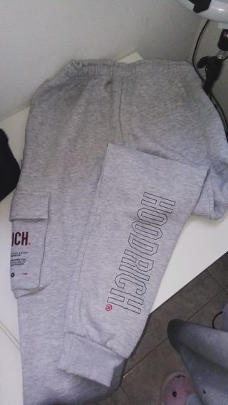 Pantalon Chandal Jogger Hoodrich Gris