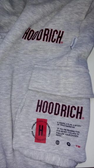 Pantalon Chandal Jogger Hoodrich Gris