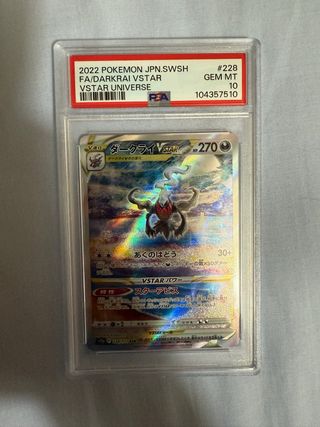 Darkrai VSTAR PSA 10 GEM MT 228 VSTAR Universe de segunda mano por