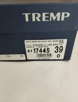 Botas de piel negras altas