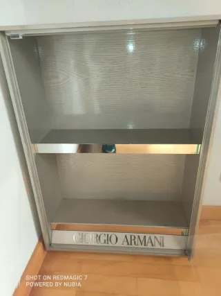 Mueble Giorgio Armani Cristal y Madera