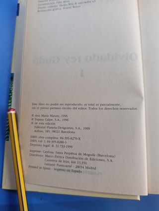 Olvidado rey Gudú I y II