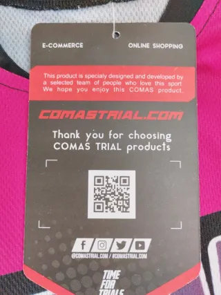 Maillot Comas Biketrial Talla S