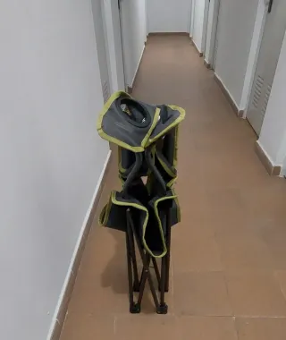 Silla Plegable Camping Quechua Reposabrazos