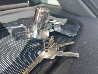 Cerradura de seguridad con llaves