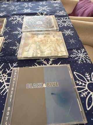 CD música: Metallica, Backstreet Boys, The Rasmus