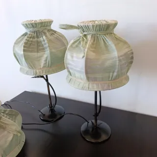 Lámparas de mesa estilo rústico