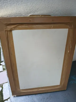 Bandeja Vintage Flores Dorada