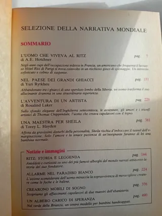 l'uomo che viveva al ritz. narrativa mondiale.