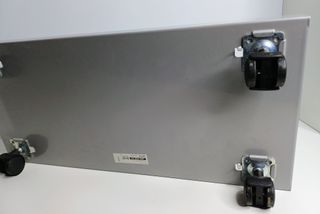 Carrello porta PC Ikea Gudmar Argento