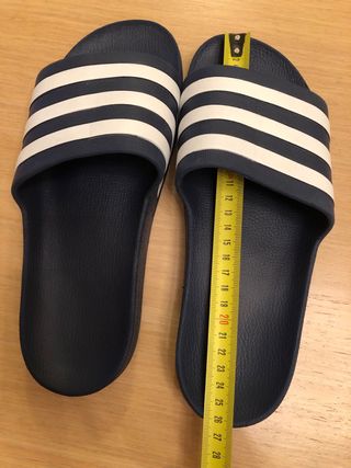 Ciabatte Adidas Blu e Bianco Tg. 40