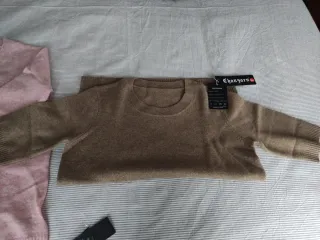 2 jerseys lana merino S manga corta