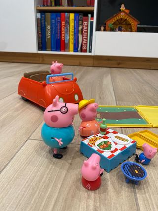 Casa y vehículos Peppa Pig