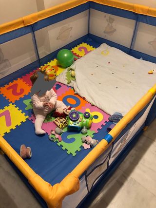 Parque infantil grande para bebés