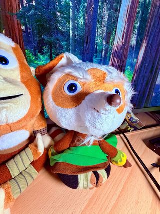 Set Peluche Kung Fu Panda Zhen Schifu Bambola toy