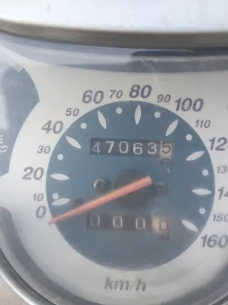 Honda SH 125 azul eléctrico