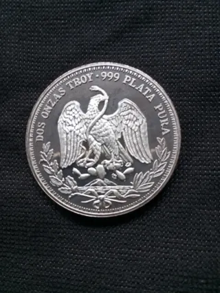 2 Onzas Troy Plata Pura